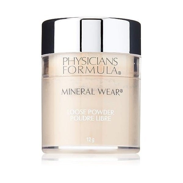 Physicians Formula - Fond de Teint Poudre Couvrant les Imperfections - Base de Maquillage Lissante avec des Minéraux Doux - F