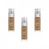 LOréal Paris Accord Parfait Fond de Teint Fluide 8.5D Caramel, Lot de 3 3 x 30 ml 