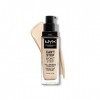 NYX Professional Makeup Fond de Teint Liquide Couvrant Tenue 24h Cant Stop Wont Stop, Waterproof, Fini Mat, Teinte : Pale