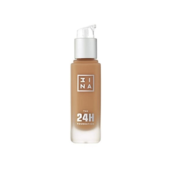 3INA MAKEUP - The 24h Foundation 603 - Fond de Teint Blond ultra clair avec Sous-Teinte Neutre - Fond de Teint Couvrant Imper