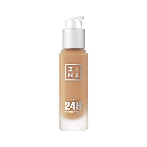 3INA MAKEUP - The 24h Foundation 603 - Fond de Teint Blond ultra clair avec Sous-Teinte Neutre - Fond de Teint Couvrant Imper