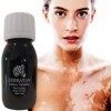 Maquillage vitiligo sur mesure Zebratan - 60ml Beige Clair - Camouflage plaques - Lotion autobronzante - non gras, pas un fon