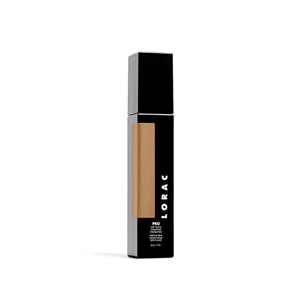 LORAC PRO Foundation, Fond de Teint, Couvrance Moyenne à Complète, avec Vitamine C, Sans Parfum et Vegan, Cruelty Free, Teint