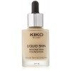 KIKO Milano Liquid Skin Second Skin Foundation 04 | Fond de Teint Fluide Effet Seconde Peau