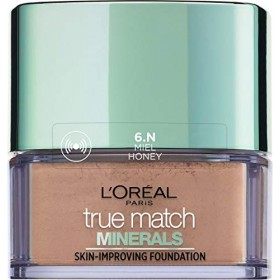 LOreal Paris True Match Minerals Fond de teint 6N Miel