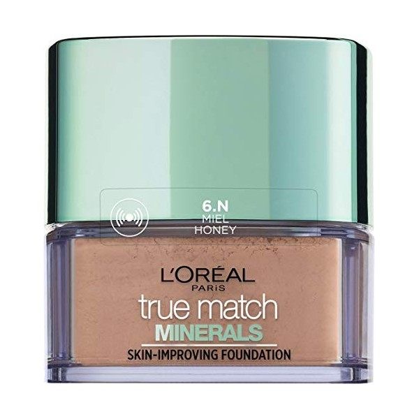 LOreal Paris True Match Minerals Fond de teint 6N Miel