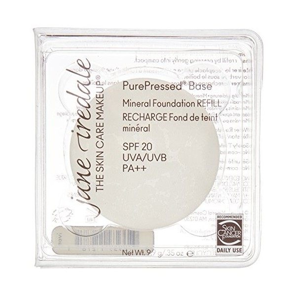 Jane Iredale Pure Pressed Base Mineral Foundation Recarga Ivory,