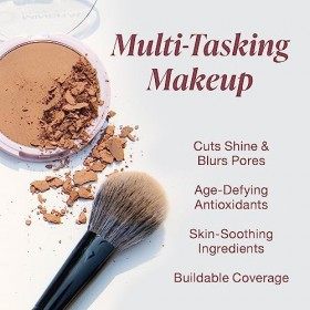 Mineral Fusion Natural Brands Pressed Foundation, Warm 3, 0.32 Ounce by Mineral Fusion