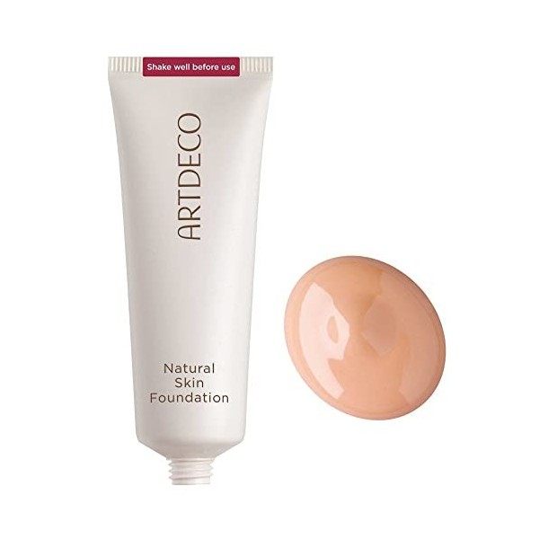 ARTDECO Natural Skin Foundation - Fond de teint nourrissant pour une finition mate et naturelle 1 x 25 ml