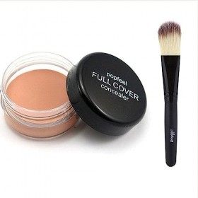 Couverture du visage Fond de teint complet anti-cernes maquillage étanche Cercles cosmétiques blanchissant fond de teint mat 