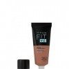 Maybelline New-York - Fond de Teint Fluide Fit Me Matte & Poreless - Peaux normales à grasses - Teinte : 352 Cacao - 30 ml