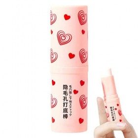 Bâton de fond de teint pores invisibles, Contouring Maquillage, Bâton dapprêt sans pores, Fond de teint couvrant, Shrink Por