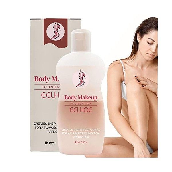 Body Makeup Waterproof Foundation, Fond De Teint Couvrant Imperfections Tatouage Cicatrice Pour Le Corps Fond De Teint Creme ...