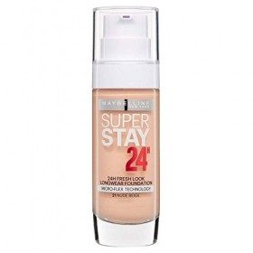 2 x Maybelline Superstay 24H Fresh Look Longwear Foundation 30ml - 021 Nude