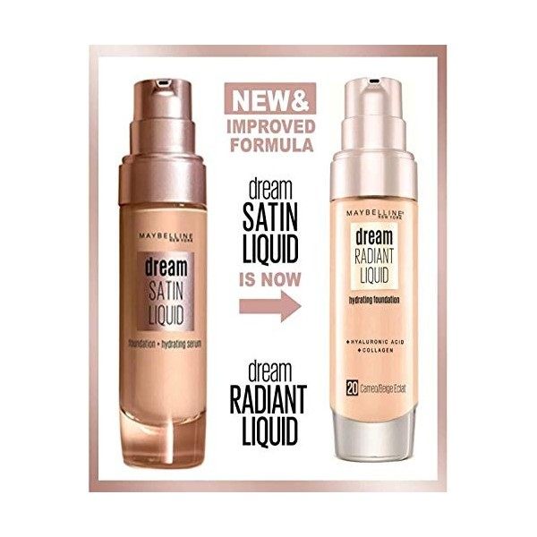 Maybelline New York - Fond de Teint soin hydratant - Dream Radiant liquid - Nude 24 - 30ml