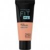 Maybelline New-York - Fond de Teint Fluide Fit Me Matte & Poreless - Peaux normales à grasses - Teinte : 250 Beige Ensoleillé