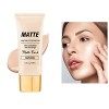 Fond de Teint Liquide, Fond de Teint Couvrant Imperfections Liquid Foundation Waterproof, Correcteur de couvrance liquide BB 