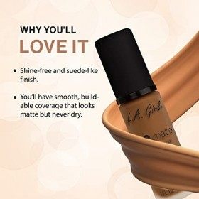 L.A. GIRL Pro Matte Foundation - Nutmeg
