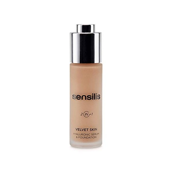 Sensilis Velvet Skin Base De Maquillaje 2 En 1 Con ãcido Hialurónico 05. Sand 30 Ml