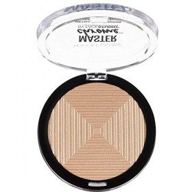 Maybelline Master Chrome Tono 100 Molten Gold Polvo Iluminador Metalizado Pieles Medias. - 8Gr