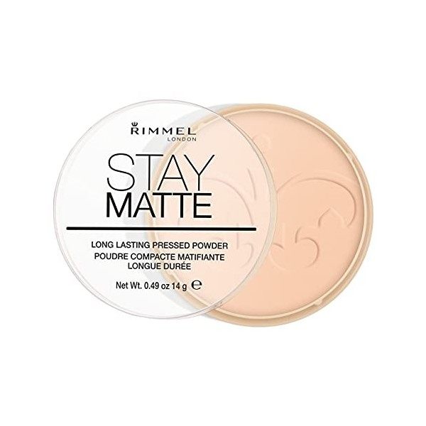 Rimmel London Stay Matte Poudre compacte, Champagne/Warm Beige