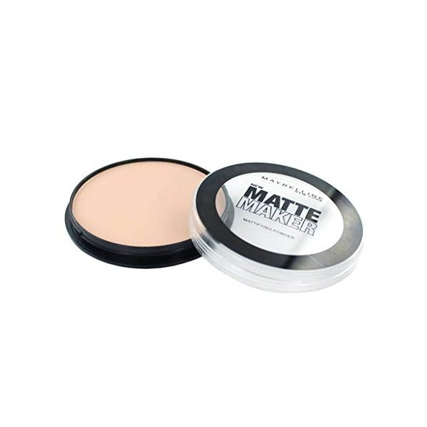 Maybelline Matte Maker Mattifying Powder Compact-35 Amber Beige