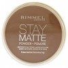 Rimmel London Stay Matte Powder - 025 Toffee For Women 0.49 oz Powder