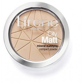 LIRENE_City Matt Mineral Mattifying Compact poudre mineralny puder matuj¹cy 01 Transparentny 9g