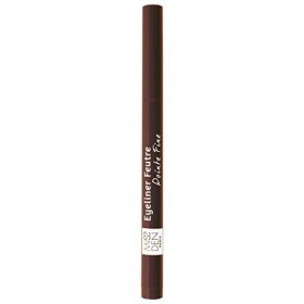 Miss Den - Eyeliner Feutre Pointe Fine - Teinte 436 Brun Design - Couleur Intense - Longue Tenue - Tracé Précis Eyeliner / Kh...