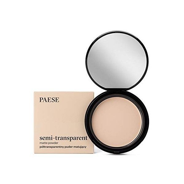 Paese 1A Warm beige SemiTransparent Matte Powder