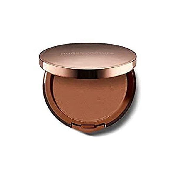 Nude by Nature Poudre de Soleil Compacte Fini Mat, Brun, 1 Unité