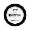 NYX Professional Makeup Poudre de Finition Compacte Perfectrice de Teint High Definition, Finit Mat, Teinte : Translucide & C