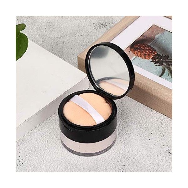 Soft Mat Loose Powder, Transparent Fixing Powder pour un fini mat, Loose Powder Oil Control Poudre fixatrice de maquillage hy