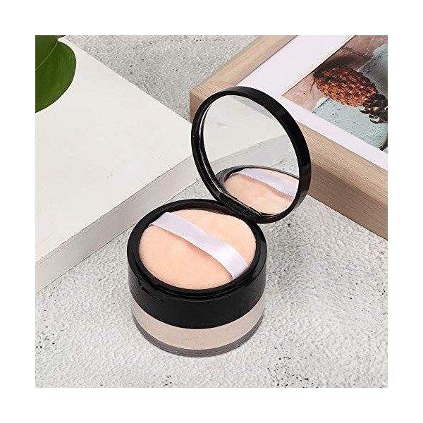 Soft Mat Loose Powder, Transparent Fixing Powder pour un fini mat, Oil Control Poudre fixatrice de maquillage hydratante long