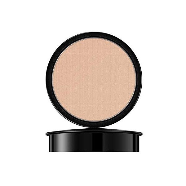 Allbesta Poudre correctrice compacte pour le visage - Fond de teint minéral pressé - Camouflage fixant