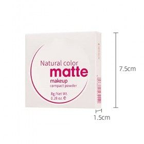 Poudre Matifiante, Makeup Poudre Libre, Poudre Compacte, Fixatrice de Maquillage, Poudre Libre, Poudre Fixante Maquillage, Po