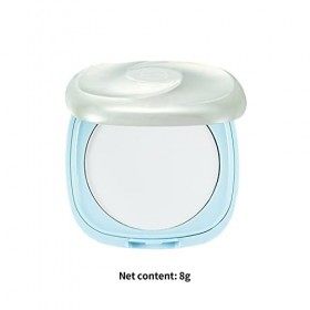 Crème Solaire Poudre Compacte - Fond Teint En Poudre Couvrance Totale Avec Protection SPF 15 - Poudre Pour Le Visage Compacte