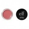 e.l.f. Cosmétiques - Blush à poudre lumineuse, mastic à poudre, avec une finition scintillante, léger, formule à construire, 