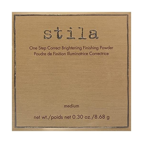Stila One Step Correct Brightening Finishing Powder - Medium For Women 0.3 oz Powder