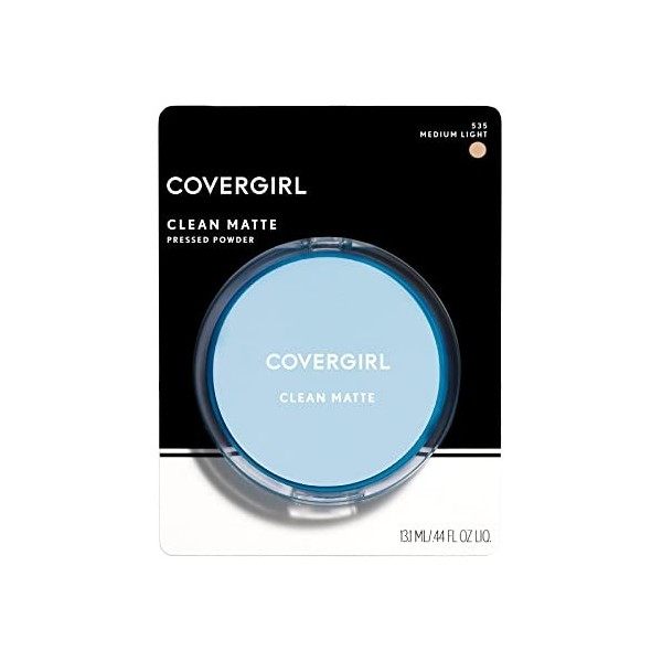 COVERGIRL - Clean Oil Control Pressed Powder Medium Light - 0.35 oz. 10 g 