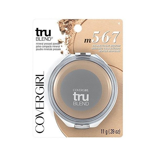 COVERGIRL - Trublend Pressed Powder Translucent Medium - 0.39 oz. 11 g 