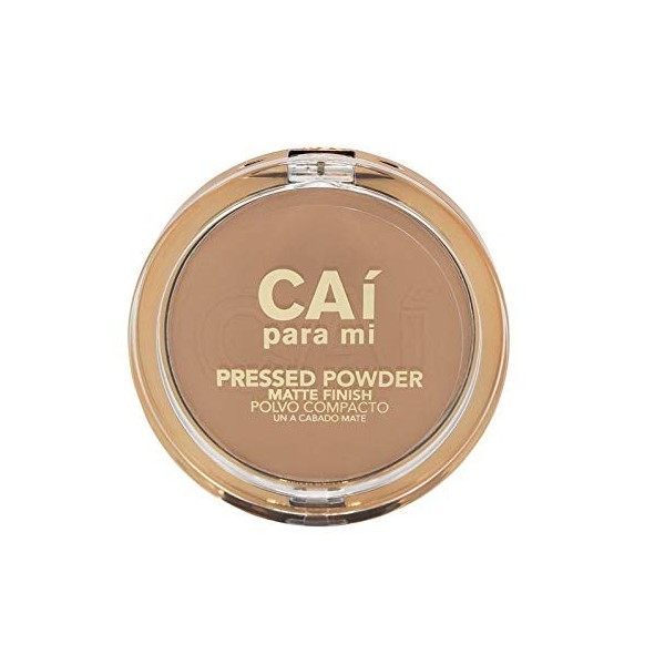 Cai Para Mi One Step Pressed Powder, Medium Coverage, Controls Oil And Shine, Lightweight, Photo Friendly, Cruelty Free, Shad