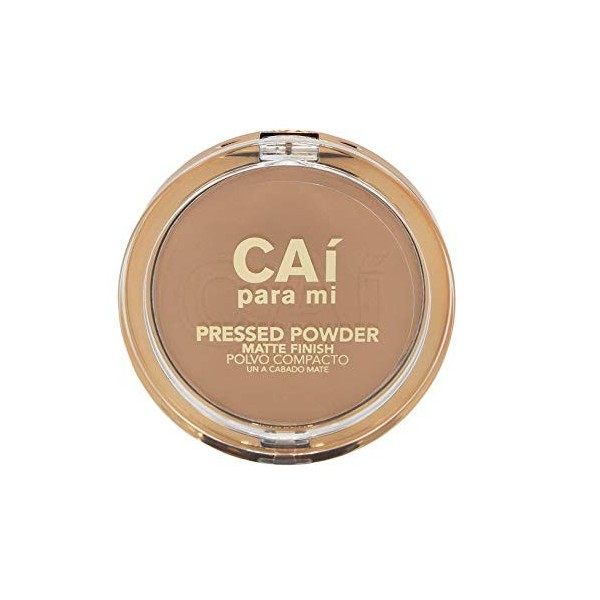 Cai Para Mi One Step Pressed Powder, Medium Coverage, Controls Oil And Shine, Lightweight, Photo Friendly, Cruelty Free, Shad