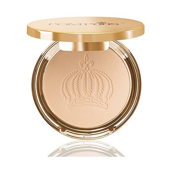 POMPÖÖS Cosmetics Maquillage Poudre Teint Poudre Compacte [01] Sable [02] Natural [03] Medium [04] Golden 9&nbsp;g Fond de Teint
