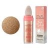 Highlighter Powder Glitter Poudre Lâche Brush Stick,Highlight Patting Powder pour le corps et les cheveux Glitter,visage corp