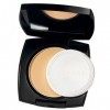 Avon True Colour Poudre compacte Golden Light matifiante