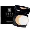 Avon True Colour Poudre compacte Golden Light matifiante