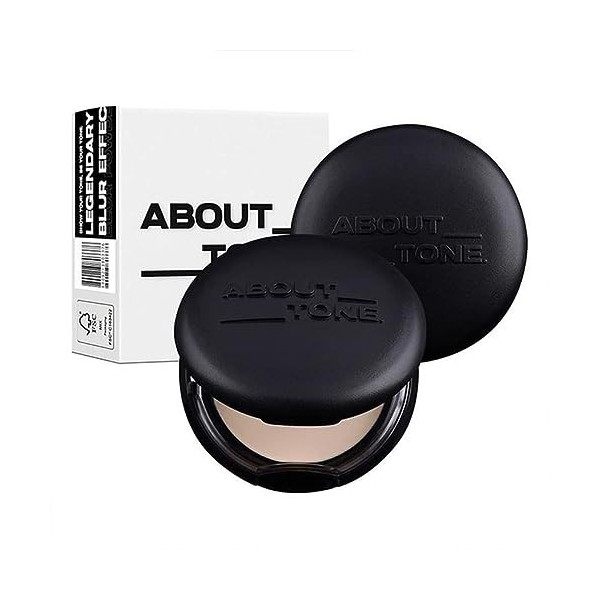 [ABOUT TONE] Blur Powder Pact 2 colors 9g 02 LIGHT 