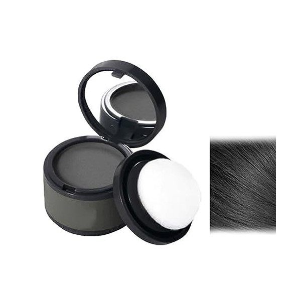 Instant Hair Shading Powder for Men Women Black, Boldify Hairline Powder, Hair Root Touch Up Powder, Hair Shadow Powder 2 L