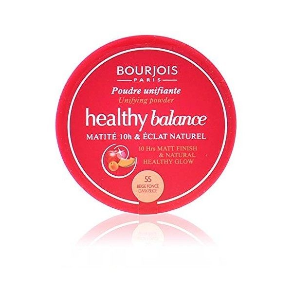 Bourjois Poudre Compacte Unifiante Healthy Balance 55 Dark Beige 9 g